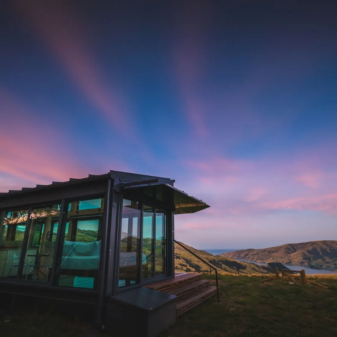 Curated visual reference: Gallery Detail: Pōhue Purepod A Luxury Off Grid Retreat On Banks Peninsula