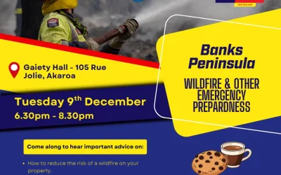 Join the Emergency Preparedness Session in Akaroa