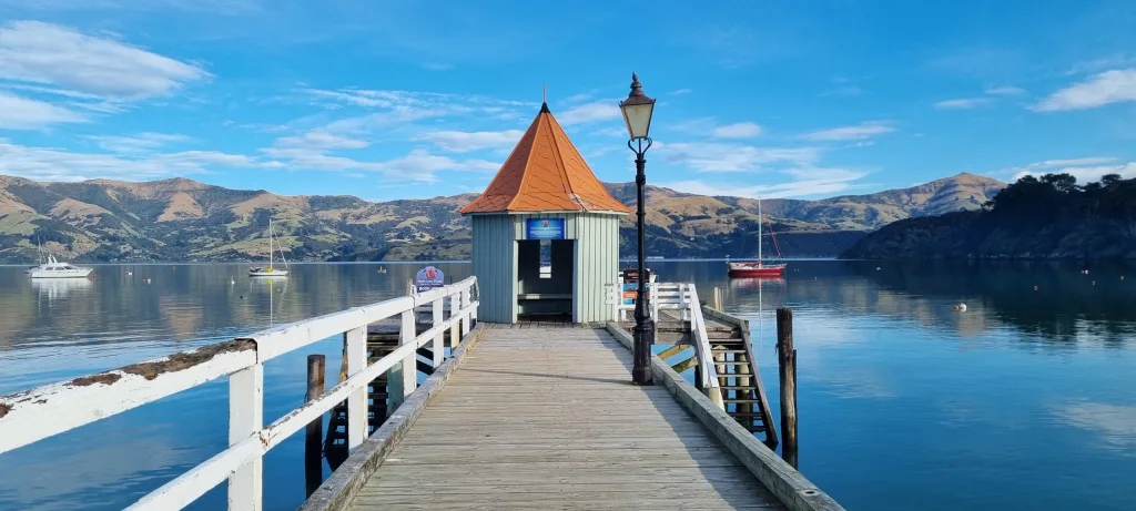 Daly's Wharf Akaroa, Banks Peninsula, Tourist Attraction