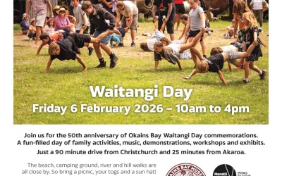 Okains Bay Waitangi Day commemorations at the Ōkains Bay Museum | A special free event